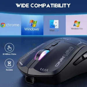 ماوس بی سیم گیمینگ اونیکوما مدل CW917 RGB